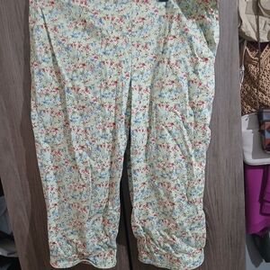 Covington Floral Print Bottoms - Multicolor